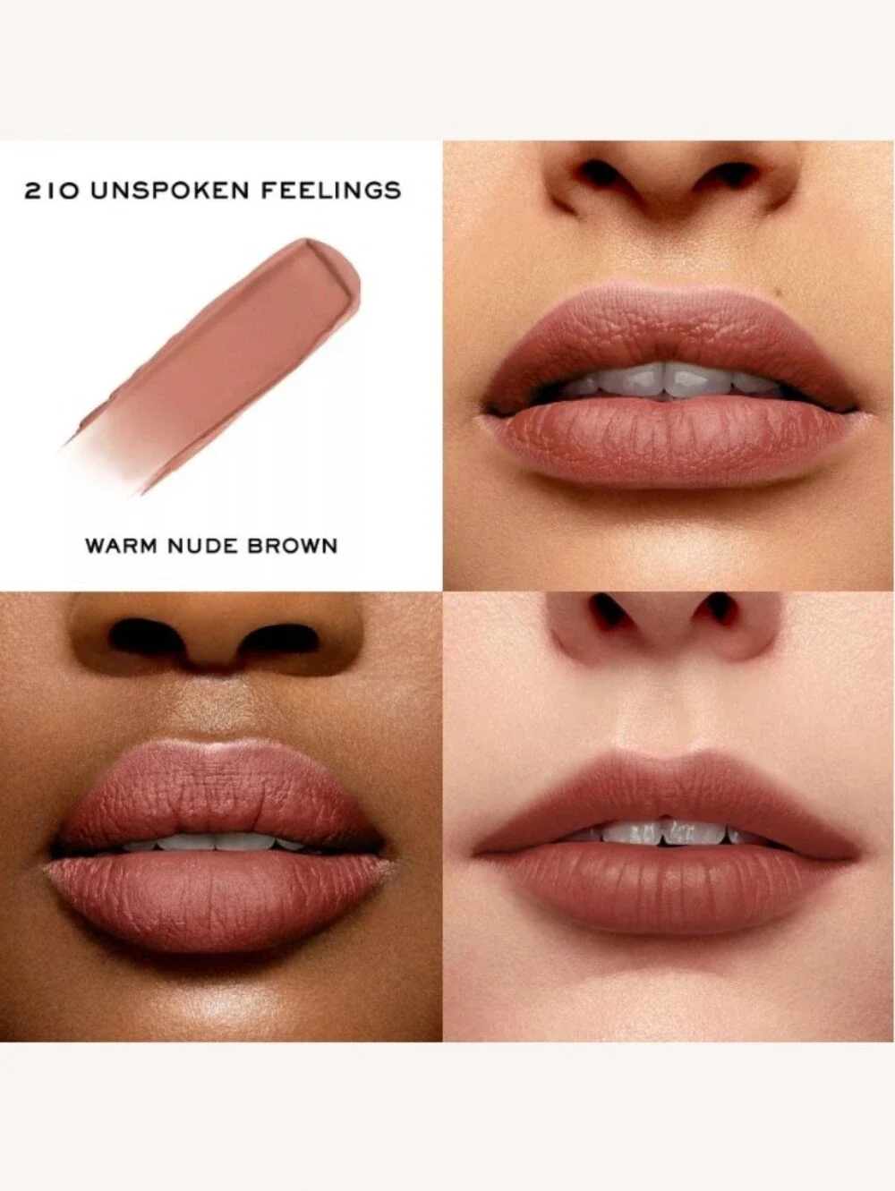 Lancome L'Absolu Rouge Intimatte Lipstick - 210 Unspoken Feelings